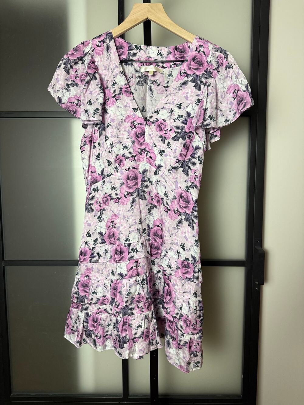 LOVESHACKFANCY Higgins Floral Mini Dress Size 6